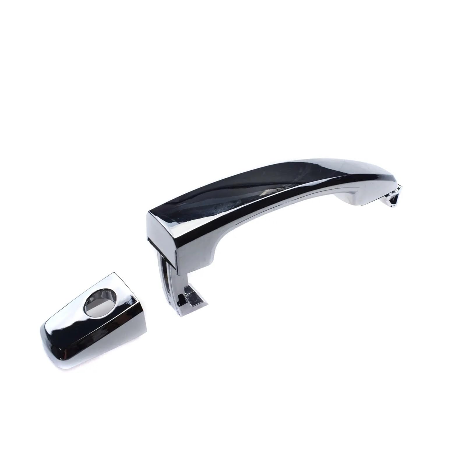 BYSKJZ Car Outer Door Handle Replacement for for Captiva for Sport for Aveo 2007 2008 2009 2010 2011-2015 Chrome Door Outer Handle Covers 96468266 96468306(Front Left)