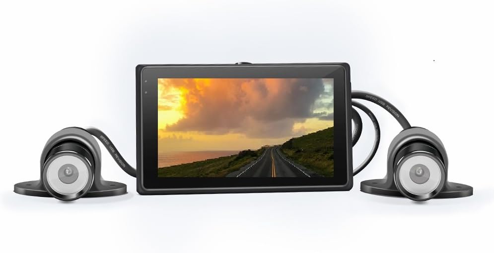 Sykik Rider XR3.0 Pair of 2 Full 1080p Waterproof Cameras