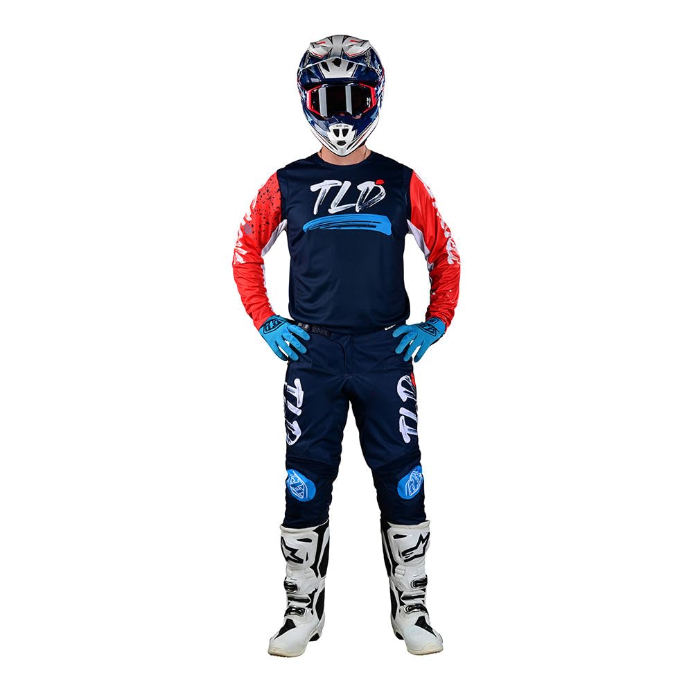Troy Lee Designs Maglia GP PRO 2023 - Partical Maglietta Motocross Unisex - Adulto (Pacco da 1)