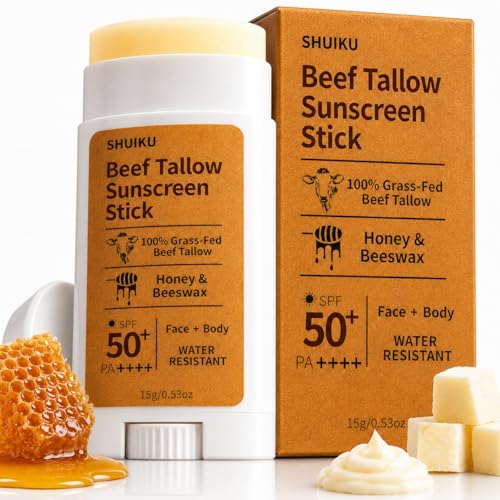 Beef Tallow Organic Sunscreen Stick SPF 50