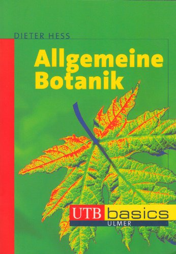 Allgemeine Botanik (utb basics)
