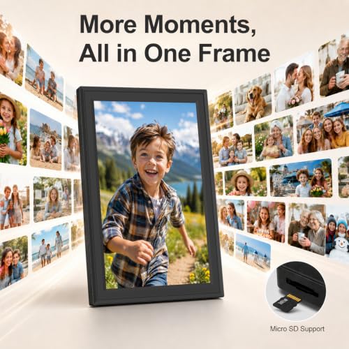 10.1 Inch WiFi Digital Picture Frame with IPS Touchscreen - image 3