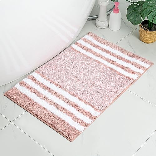 Alfombrilla de baño de máxima suavidad con base de alta adherencia de 2 piezas 5