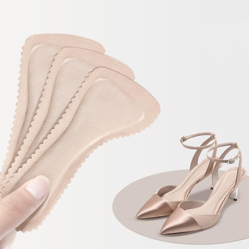 3 pares plantillas adhesivas para sandalias mujer EU37-38 miniatura 3