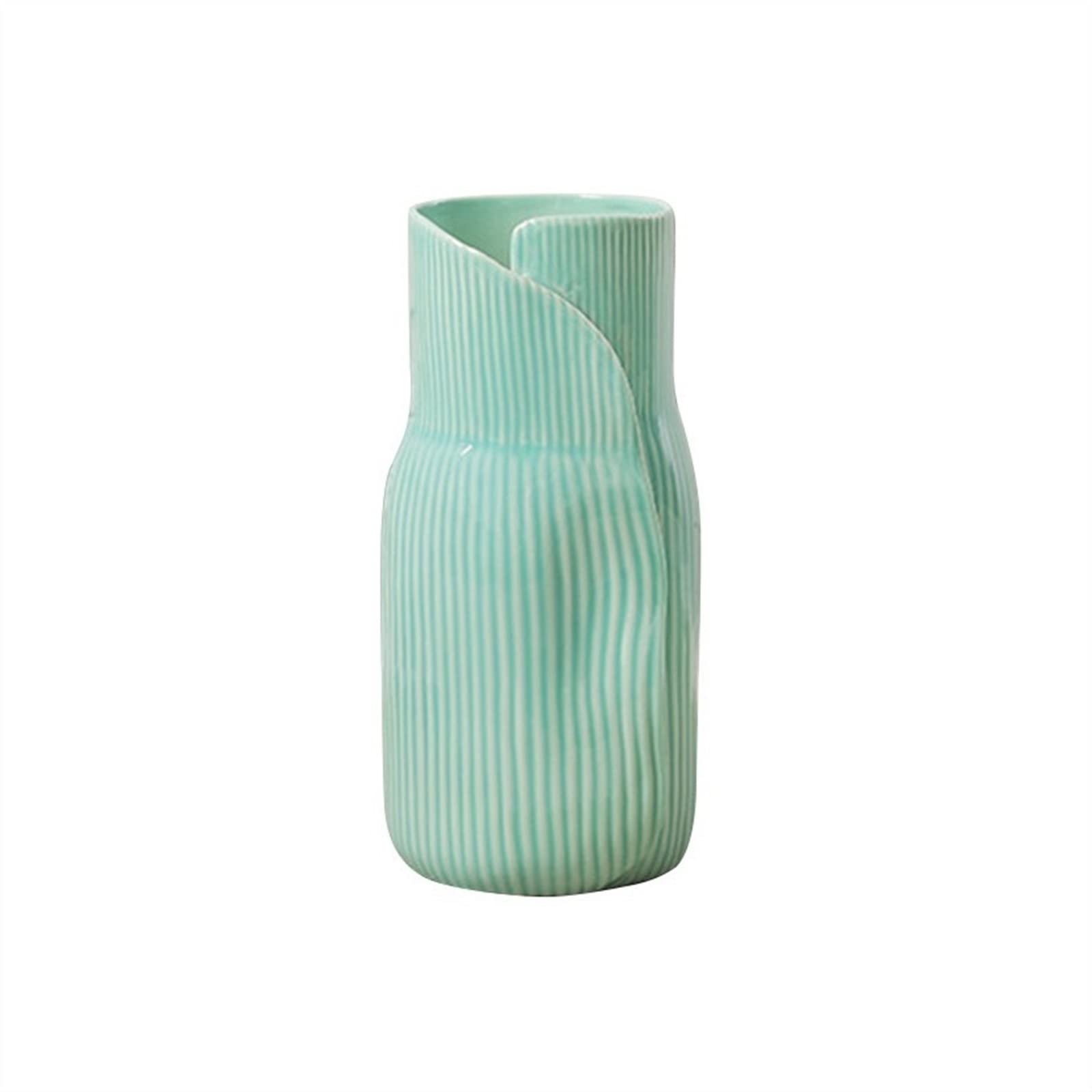 Bzgpmfud B Vase Desktop Ceramic Modern Creative Living Room Table Interior Dry Flower Arrangement Decoration Flowers(B)