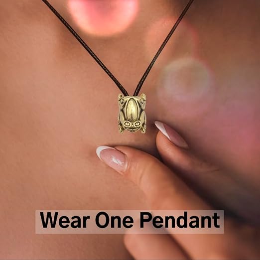 Amazon.com: My Totem Tribe Frog Spirit Animal Tribal Bead Necklace