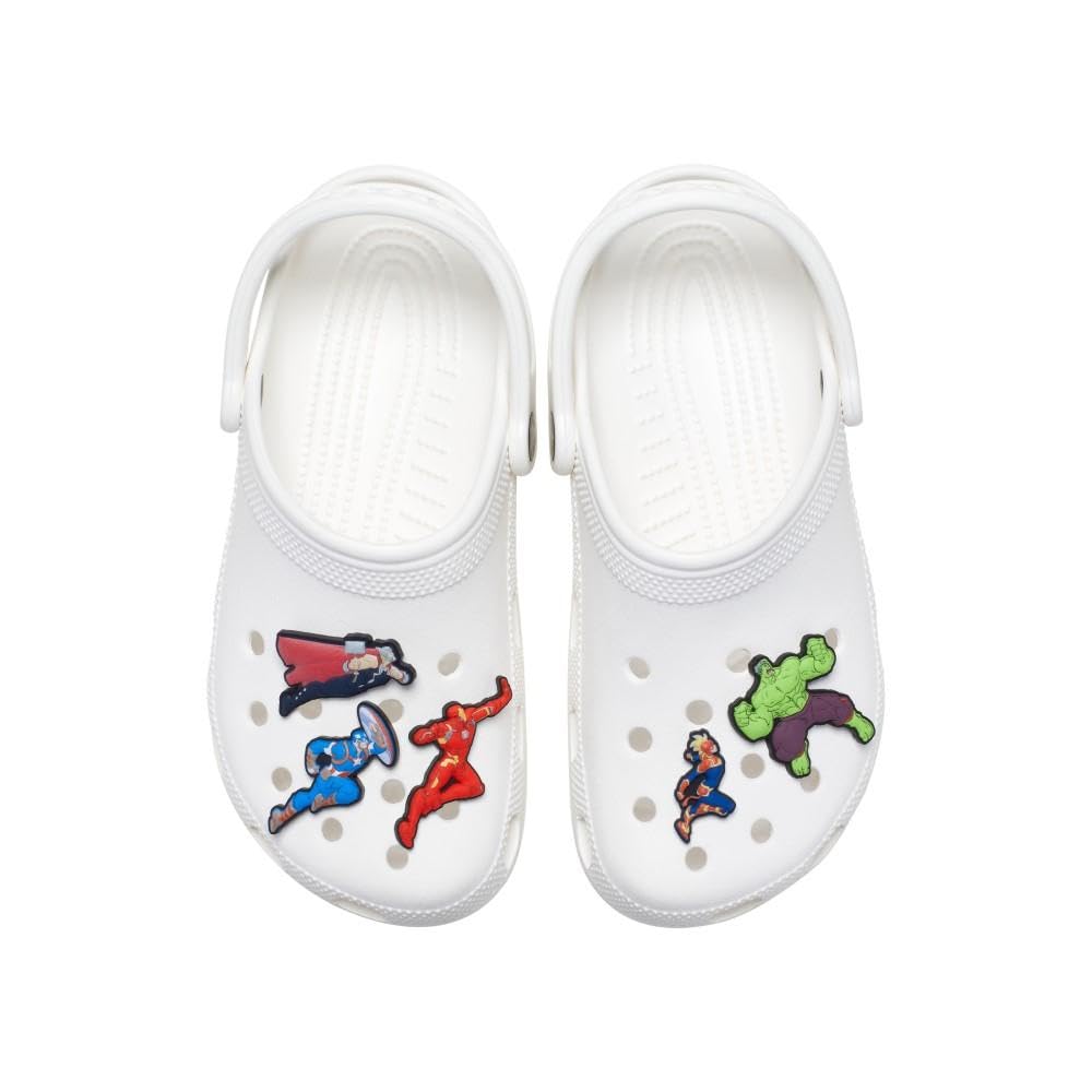 Crocs Uniseks Avengers 5 szt. zawieszki do butów, jeden rozmiar, wielobarwny, Rozmiar Uniwersalny
