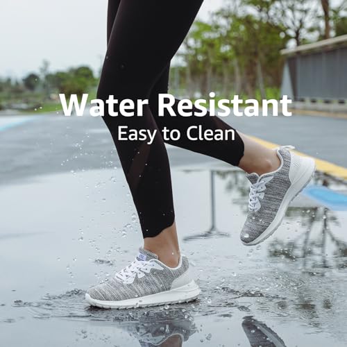 Image of STQ Womens Water Resistant Walking Shoes with Arch Support Athletic Tennis Sneakers