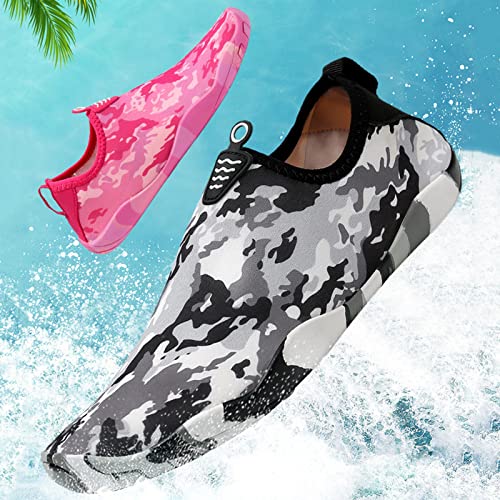 Women Diving Shoes Anti Slip Wading Gym Shoes Mesh Hiking Shoes Adult Unisex Beach Water Quick Drying Outdoor Summer Beach Water Shoes Sneaker Women Shoes (Blue, 7) #TOP2