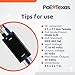 PoE Texas DC-Powered PoE+ (30 watt) Gigabit Inline Injector Converts 12-60V in to 50 Volt IEEE 802.3at PoE+ Out - Variable DC PoE Injector for Solar & Battery Powered Installations, WiFi & More
