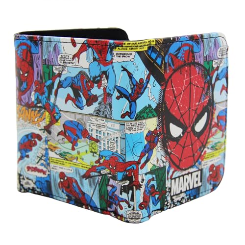 Spider-Man Blue Sky Action Trifold Wallet in Collectors Tin3