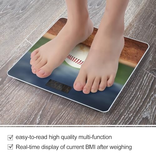 Báscula digital para baño con plataforma de vidrio templado miniatura 5
