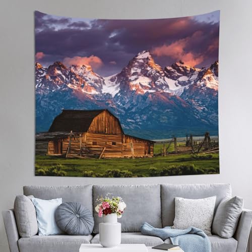 Tapisserie parc national pour habiller un mur vide et personnaliser une chambre d'étudiant