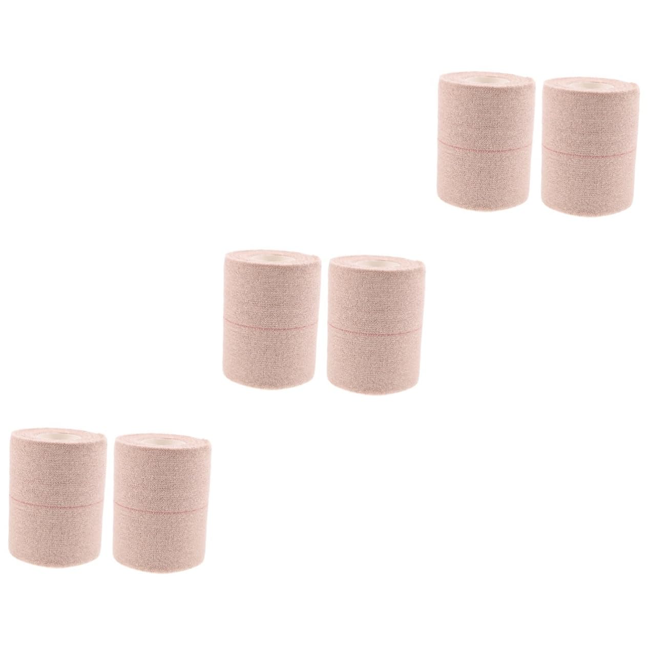 3 Ensembles Bandages Enveloppes Collantes Bande Extensible Film Adhésif Poignet De Sport Cohésif Sportif Ruban Adhésif Entraînement Auto-adhésifs Coton 2 Rouleaux*3