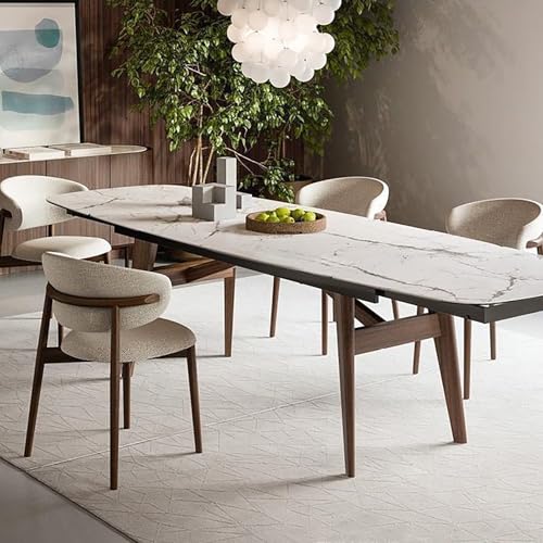 Chaises de salle à manger bois massif confortables pour repas de famille et salon