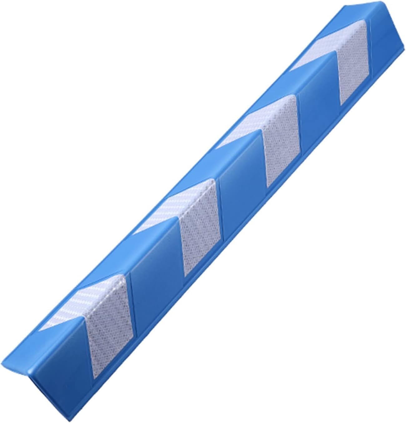 HCZKIUJY Reflective Corner Guard Bollard for Parking Garage Warehouse Floor Protection (Blue 20pcs)