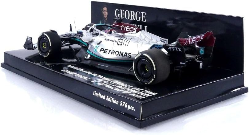 Minichamps 1:43rd Mercedes AMG Petronas F1 George Russell 3rd Australian GP 2022