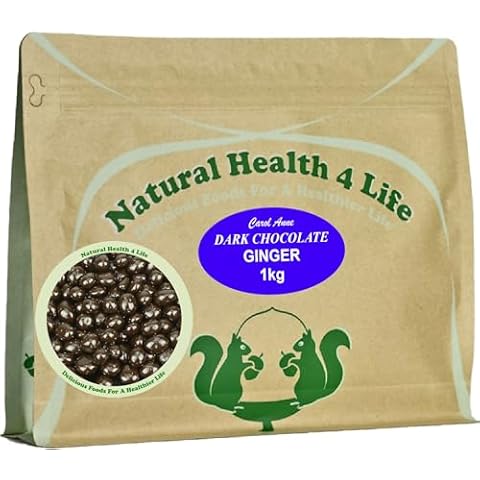 Natural Health 4 Life Dark Chocolate Ginger Treats Cover