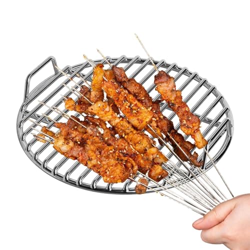 Rejilla De Horno, Antiadherente De Acero Inoxidable | Rejilla De Cocina Para Barbacoa Al Aire Libre Jardín, Camping, Pesca, Picnic, Viajar