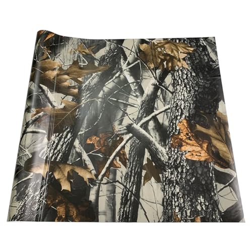 Film vinyle graphique imperméable et autocollant de voiture à motif feuilles d'arbre