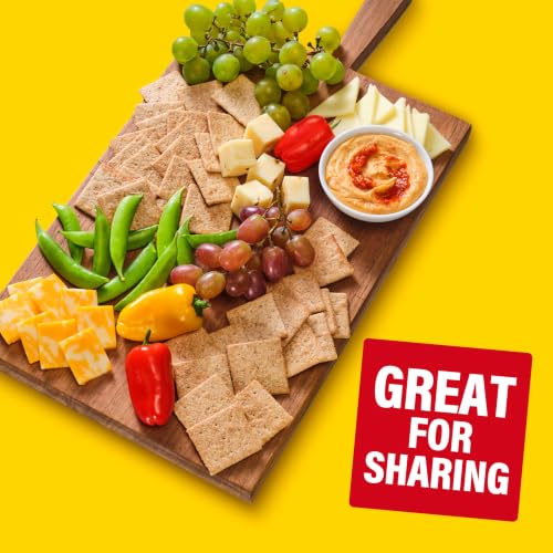 WHEAT THINS Sundried Tomato & Basil Snacks, Whole Grain Wheat Crackers, 6ct | Family Size, Bulk Snack Crackers, Baked With 100% Whole Grain Wheat, 20g Whole Grain Per 30g Serving - image 7