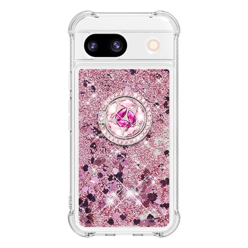 Coque Google Pixel 8A fine et transparente anti-choc avec support cristal - 2