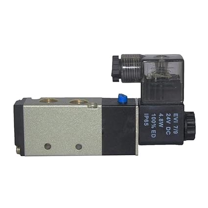 DC 24V Solenoid Air Valve 5 Port 2 Position 4V210 08