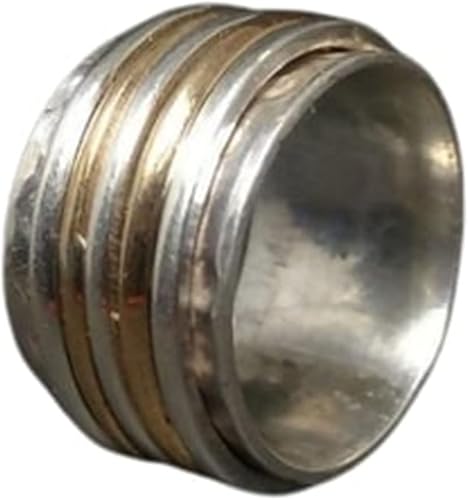 Spinner Rings For Women, Fidget Ring, Sterling Silver, Beautiful Ring, Popular Ring, Spinner Ring, Wide Band Ring, Handmade, Anxiety Ring, Gift For