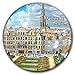 Belgio Bruxelles Frigorifero Magnete Adesivi Frigorifero Magnetico Decorativo Viaggio Souvenir Cristallo