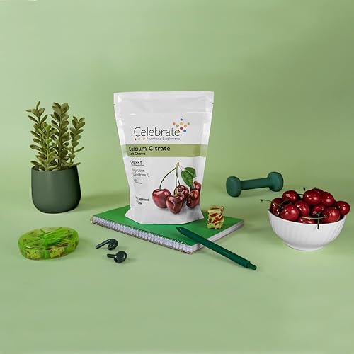 Miniatura 6 de Celebrate Vitamins - Masticables suaves de calcio - Cereza 90 unidades