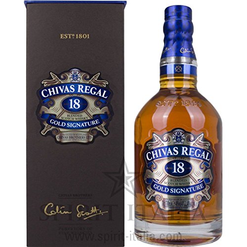 Chivas Regal Scotch 18 Years Old Gold Signature GB 40,00% 0.7 l.