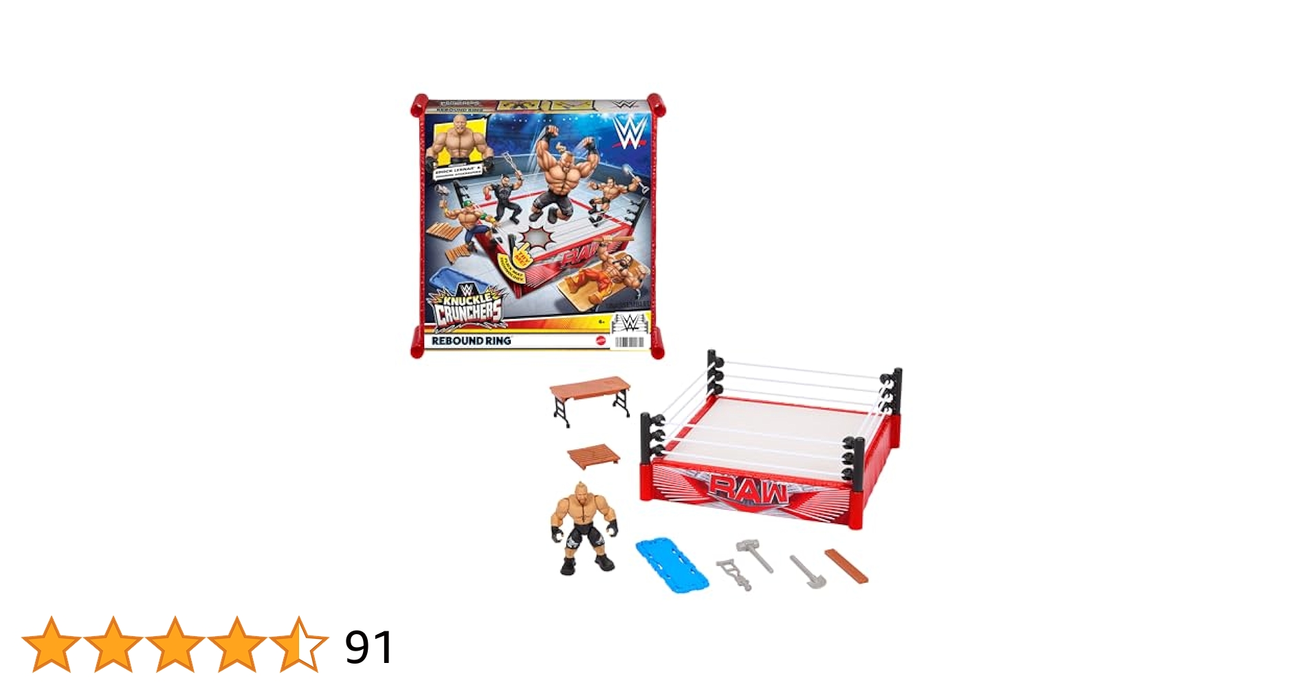 プロレスフィギュア セット② ウルフパックnWo 激レアステッカー付き！ Amazon.co.jp: Mattel WWE ナックルクランチャープレイセット