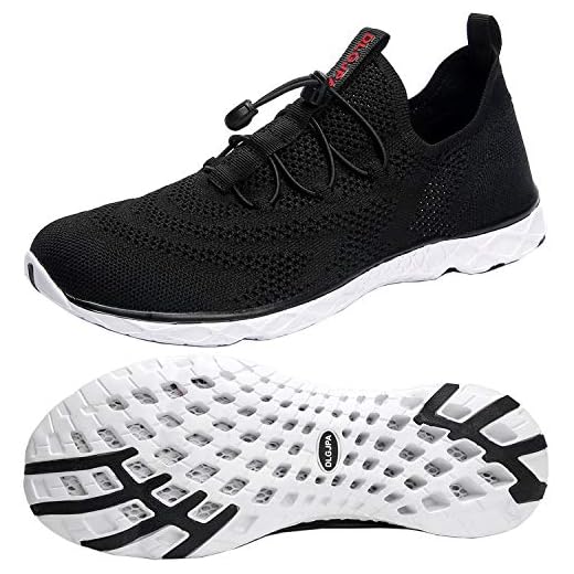 DLGJPA Men's Lightweight Quick Drying Aqua Water Shoes Athletic Sport Walking Shoes