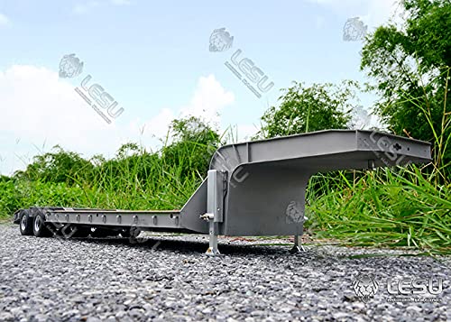 タミヤ　1/14 トレーラーラジコン　16輪低床台車 タミヤ1/14トラック用16輪スイングサス低床重トレーラー