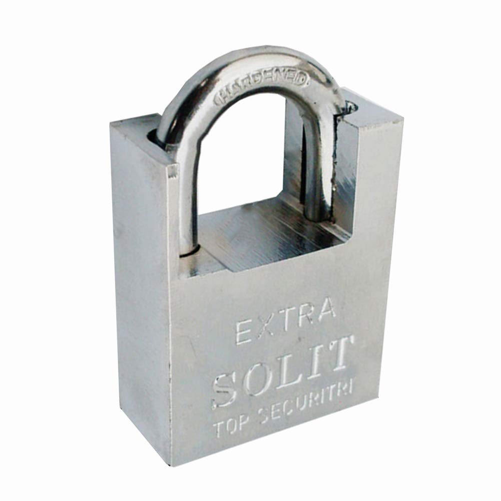 Sdydsge One Color Padlock， Key Padlock With 4 Keys,The Width Of The Lock Body Is 40Mm,50Mm,60Mm,70Mm(50Mm)