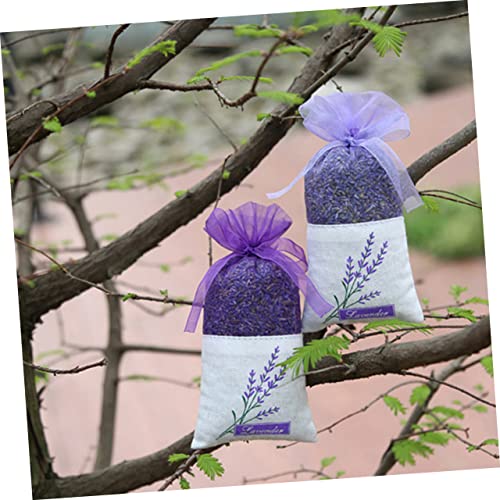 Bolsas de saco de lavanda Tofficu 22 piezas con lazos miniatura 6