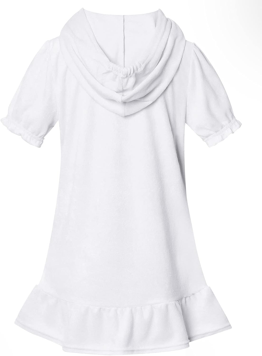 Jxstar Girls Swim Cover Up Terry Swimsuit Coverup Beach Pool Kids Zip Up Robe - Image 2