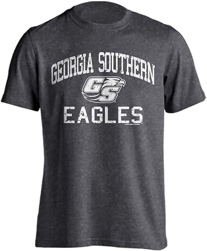 Miniatura 112 de Sport Your Gear NCAA Camiseta de manga corta retro con licencia oficial de aspecto desgastado para el día del juego, camiseta de espíritu deportivo