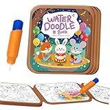 Libro de colorear al agua, álbum para bocetos y dibujos | Cuaderno de acuarelas – para niños adultos principiantes, escuela, casa, viajes