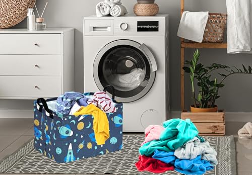 Image of Baby Waterproof Storage Basket Toys Organizer Nursery Bins for Women Kids Hamper for Organizing Home /Dorm /Kitchen /Pet /Office /Closet /Shelf /Room Decor