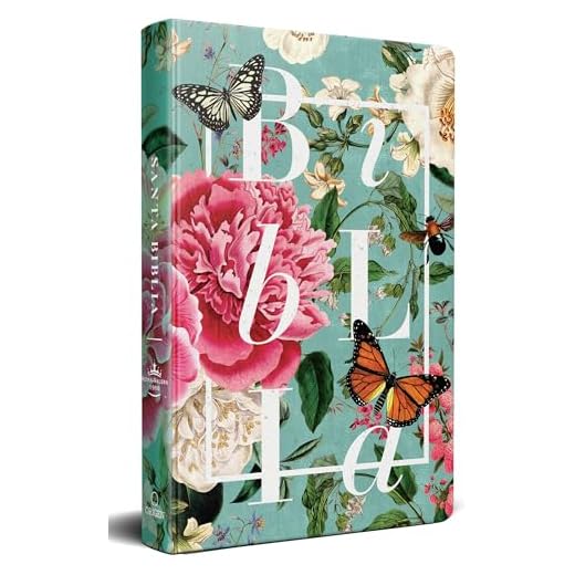 Biblia RVR 1960 letra grande tamaño manual, tapa dura Jardin de flores / Spanish Bible RVR 1960 Handy Size Large Print Hardcover Garden of Flowers