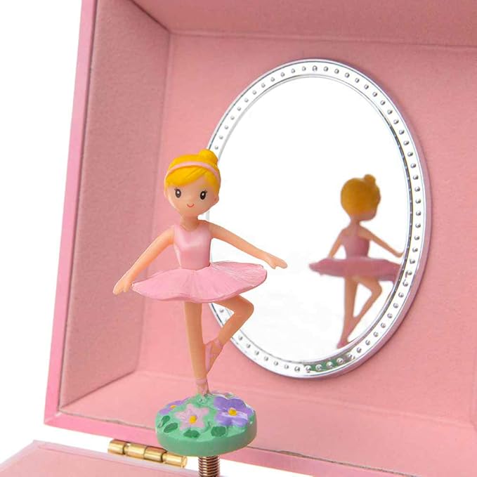 Estuche Musical Giratorio para Joyas Niñas Unicornio miniatura 2