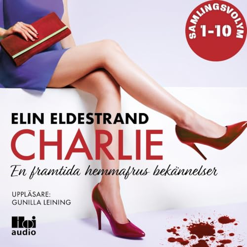 Diseño de la portada del título Charlie: 10 noveller Samlingsvolym