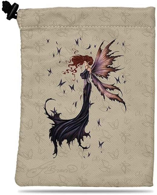 Ultra PRO - Amy Brown Mystique Treasure Nest, Perfect As a Dice Pouch, Dice Bag Perfect for On The Go, Store Up to 100 Gaming Dice and RPG Game Accessories