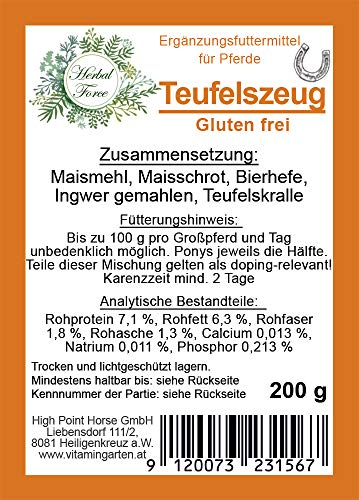 Herbal Force Kruidenlekkernijen voor paarden - lavendel hennep duivelsklauw/gember of biergist - zonder toevoeging van… - Image 8