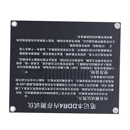 Cartão testador de placa principal, cartão de teste de memória para laptop fácil de operar com luz L