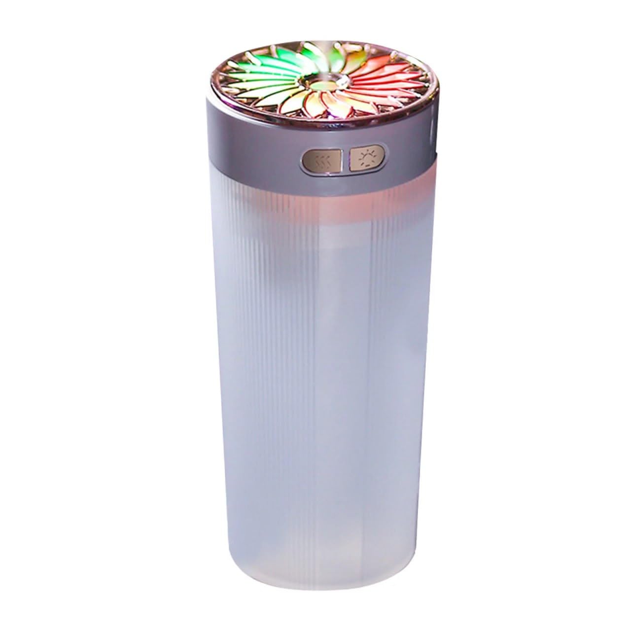 Long Colorful Car Humidifier Long Petaloid Humidifier 280ML for home office living room child room Easy to Add Water clean mind relax humidifier Flower Sleek Design Colorful Car-image-49
