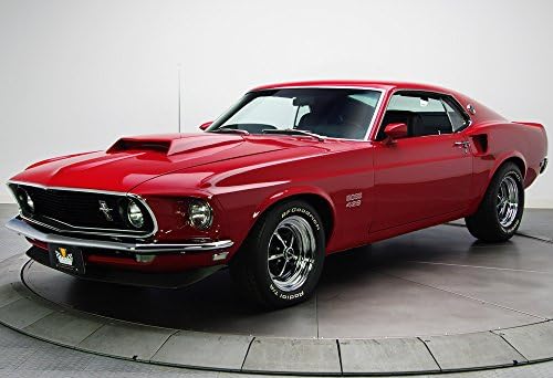 Mile High Media 1969 FM5 Ford Mustang Poster 13x19 Color Print Wall Art
