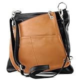 die kleinere Tasche ist ebenfalls mit Reißverschluss verschließbar und kommt ohne zusätzliche Innenfächer aus | auf der Außenseite befinden sich zwei geräumige Steckfächer, in die Sie bequem Ihr Smartphone unterbringen können | textiles Innenmaterial | Metallteile silberfarben | Länge = 28 cm (am Boden gemessen) 25 cm (am Oberrand gemessen) | Breite = 1 cm (unbefüllt) | Höhe = 26 cm | Gewicht = 270 g