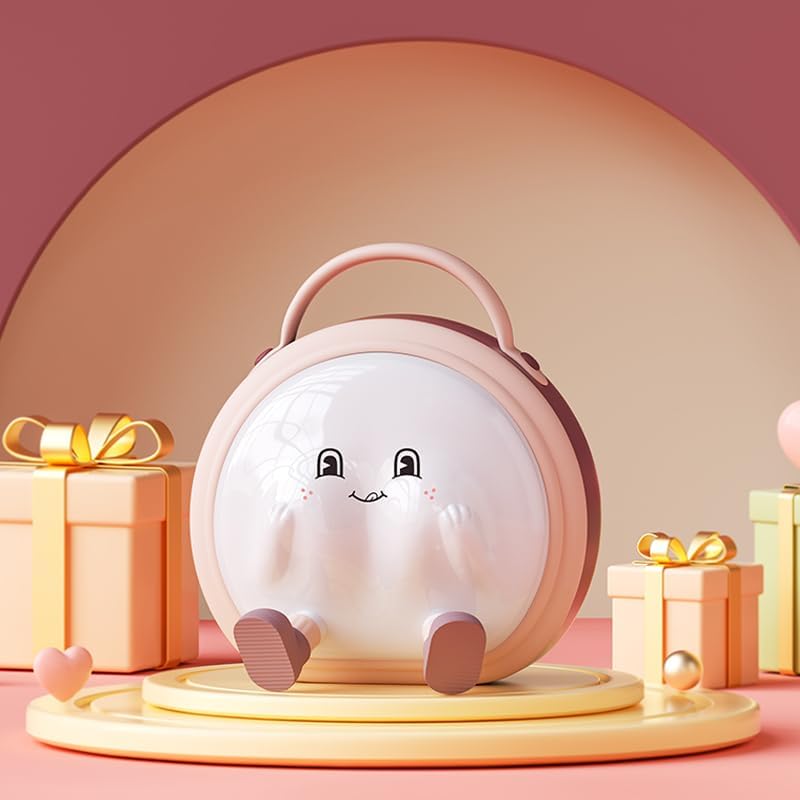 Miniatura 8 de Luz nocturna para niños, lámpara de mesa y mesita de noche inalámbrica táctil portátil para guardería, lactancia materna, dormitorio, 3 niveles de